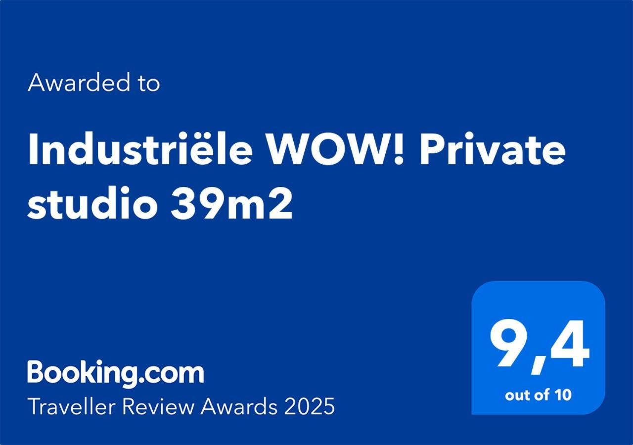 Industriele Wow! Private Studio 35M2 Amsterdam Eksteriør bilde